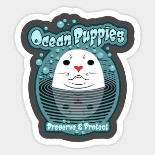 Ocean Puppies Sticker